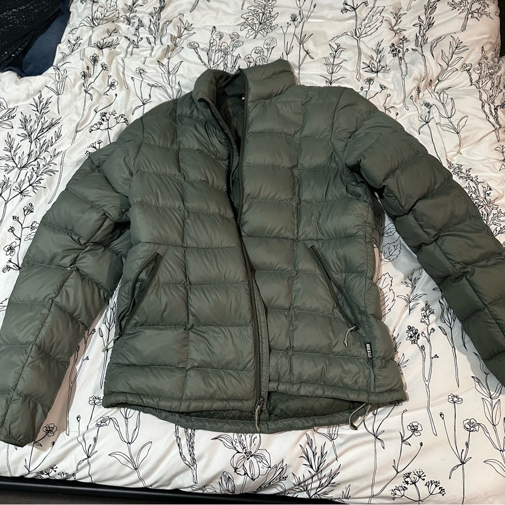 REI Green Puffer Jacket